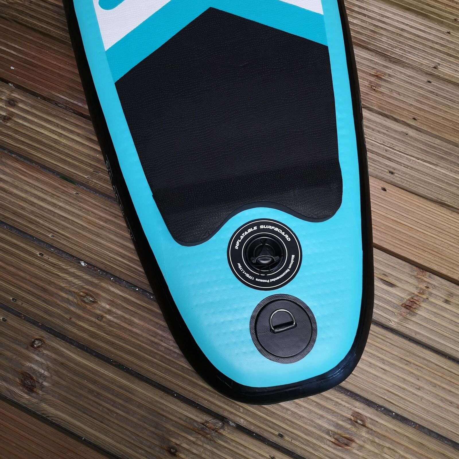 8ft XQ Max Surf SUP Inflatable Paddle Board & Kit in Blue