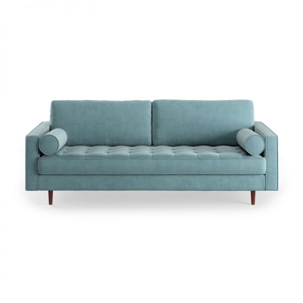 84” Square Arm Sofa