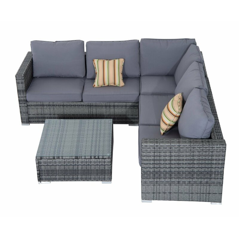 5 - Person Seating Group with Cushions