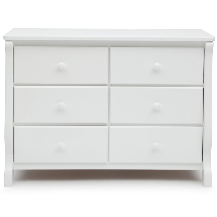 Universal 6 Drawer Double Dresser