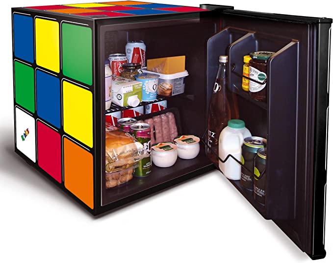 Husky HUS-HU231 Rubiks Cube Mini Fridge [Energy Class F]