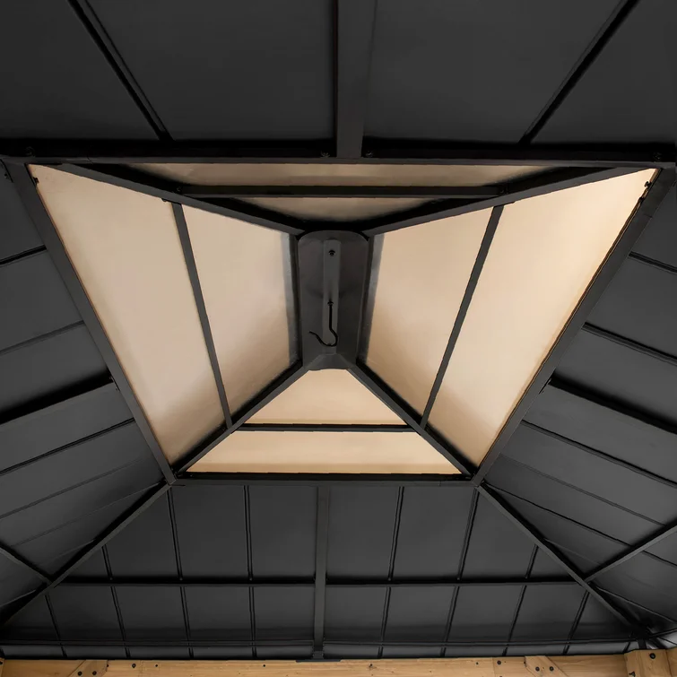 Dewhitt Solid Wood Patio Gazebo