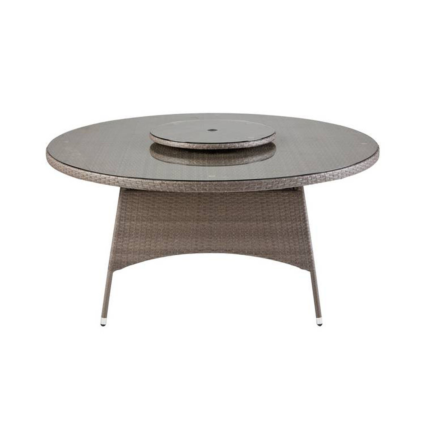 Argos Home Seychelles 6 Seater Rattan Effect Patio Set -Grey