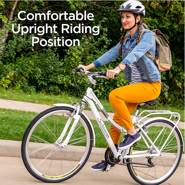 Mixed unisex bike, 21-speed, 28-inch wheels