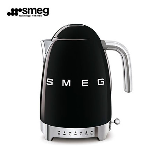 Smeg KLF04CRUK 1.7Ltr Variable Temperature Controlled Kettle and TSF03CRUK 4 Slice Toaster in Retro Cream