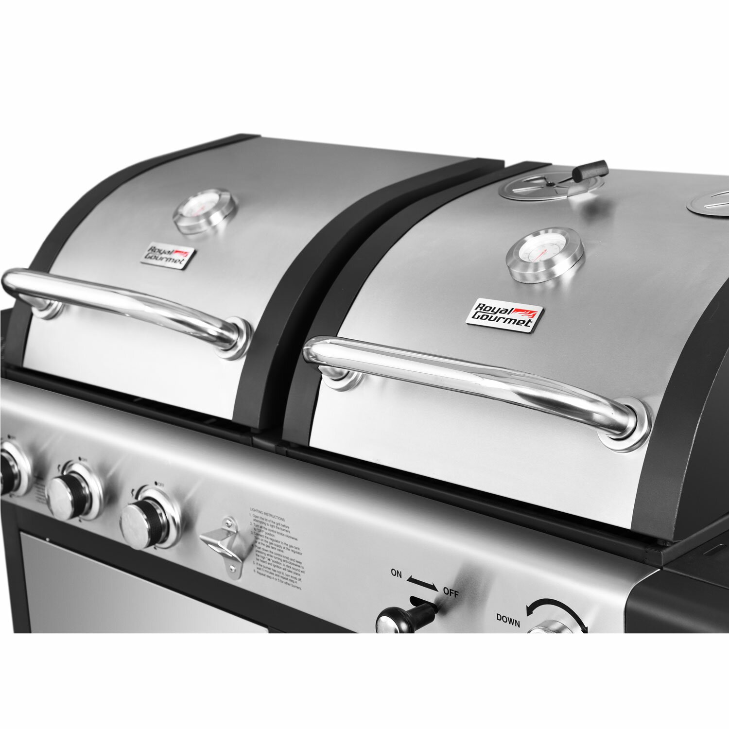 Royal Gourmet 3 - Burner 25500 BTU Gas Grill