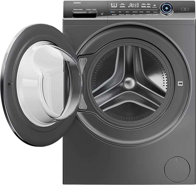 Haier i-Pro Series 7 Plus HW110-B14979S8EU1 11kg Washing Machine with 1400 rpm - Anthracite - A Rated [Energy Class A]