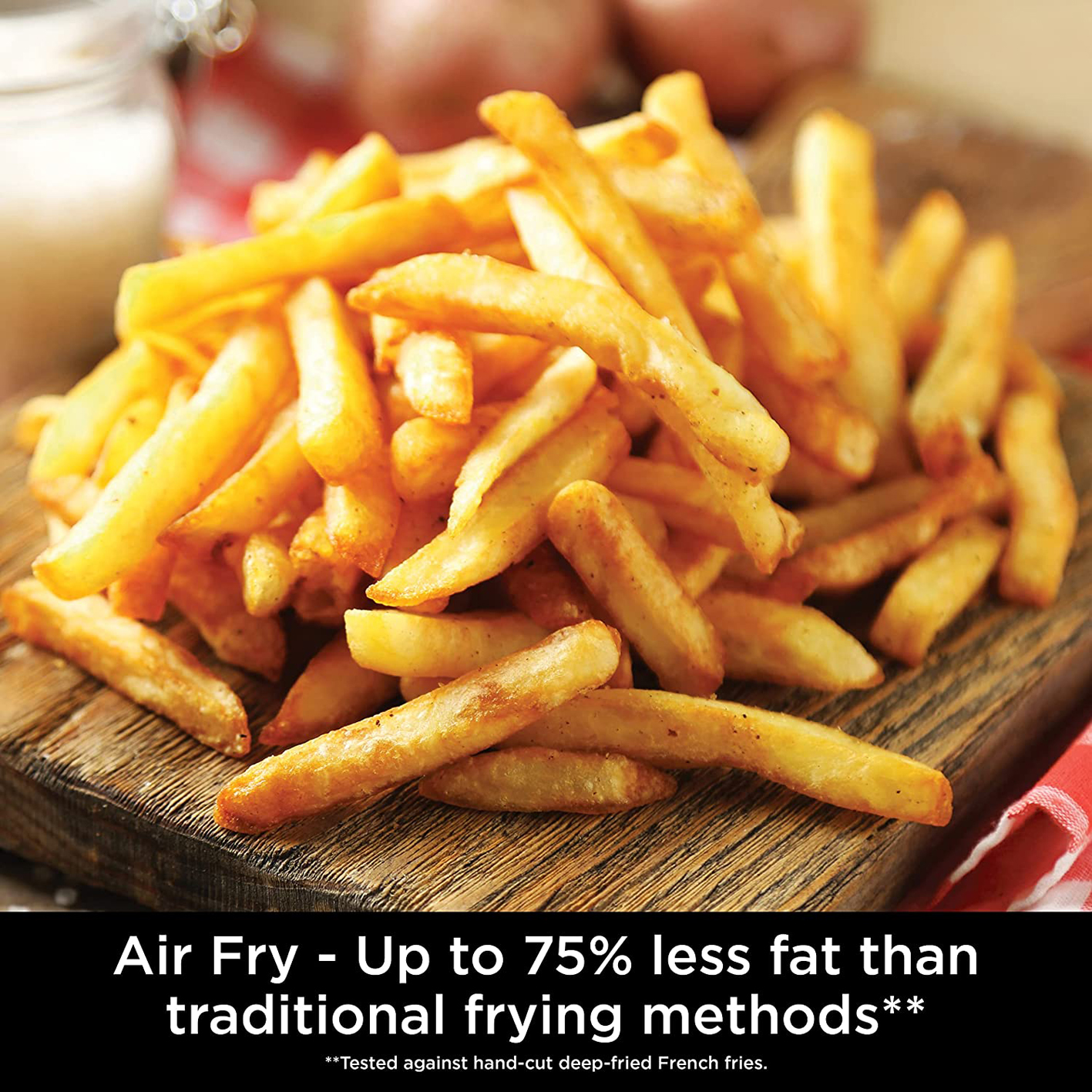 Ninja Foodi MAX 15-in-1 SmartLid Multi-Cooker 7.5L [OL750UK] Smart Cook System, Digital Cooking Probe, Pressure Cooker, Air Fryer