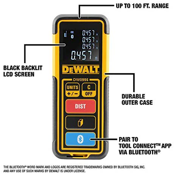 DW089LG 12V 3 x 360 Green Beam Battery with DW0881T Laser Tripod