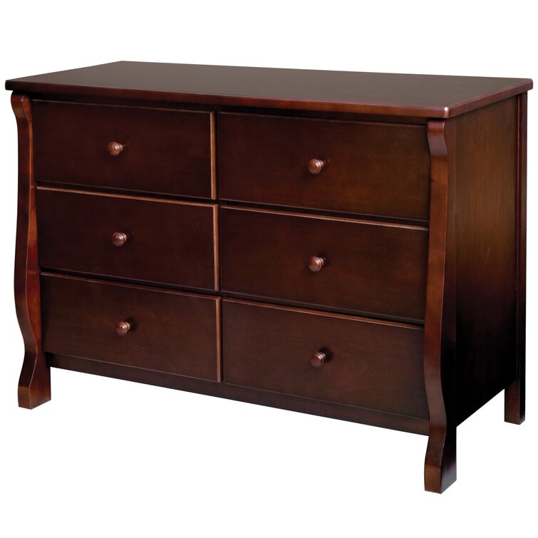 Universal 6 Drawer Double Dresser