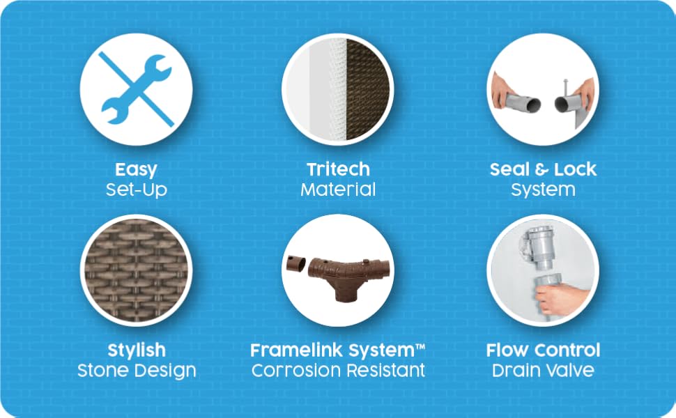 Bestway Pool, Power Steel Pool, Above Ground Pool, Swimming Pool, Framed Pool, Garden Pool