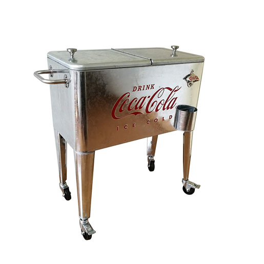 Leigh Country CP 98105 60 Qt Coca-Cola Ice Cold (Embossed) Cooler