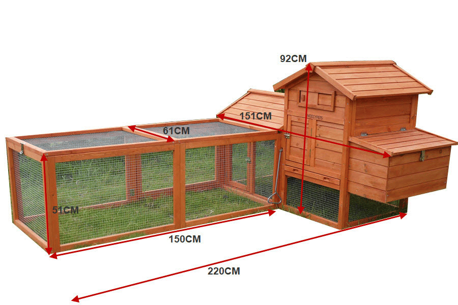 Super large villa chicken coop