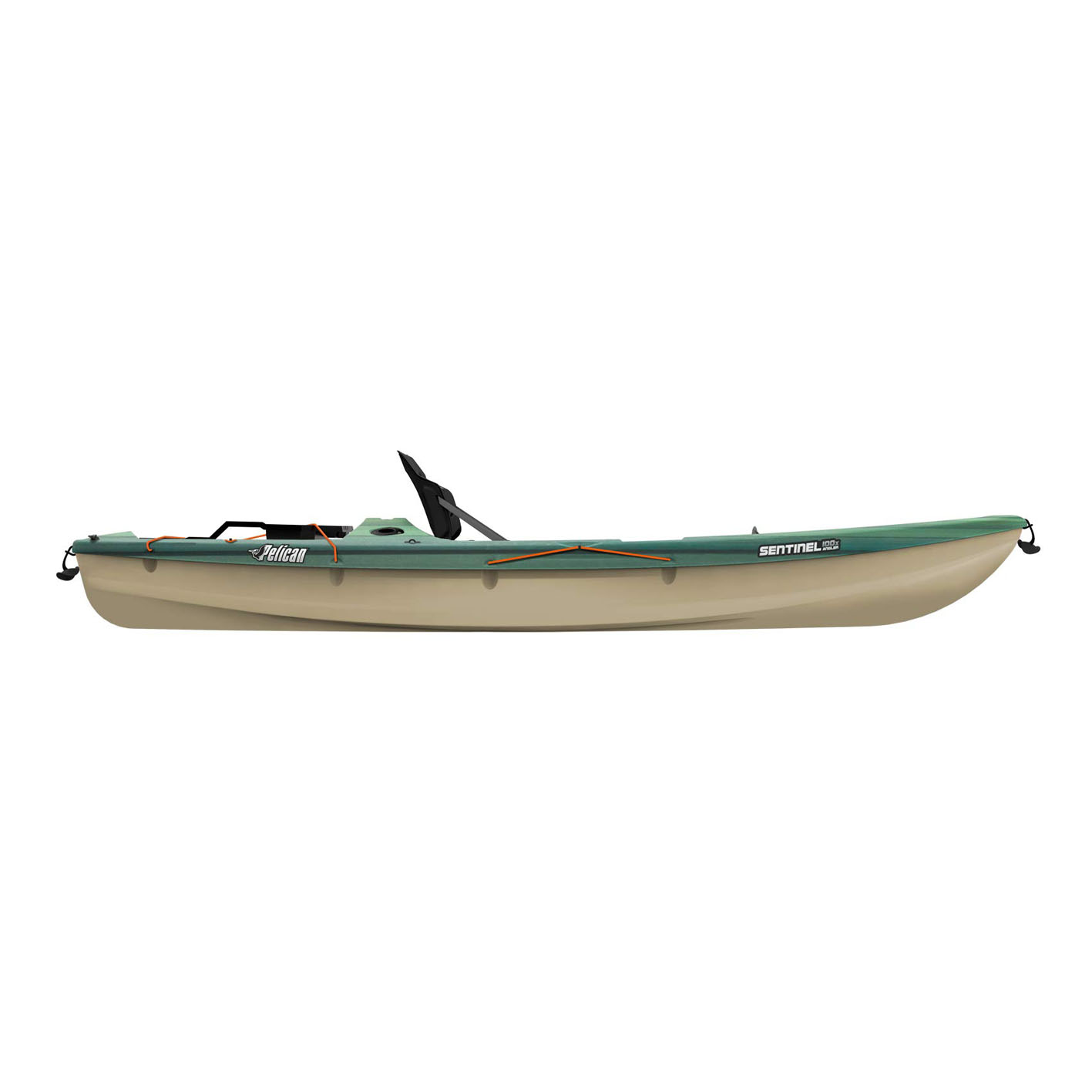 Pelican Sit-on-Top Kayak - Sentinel 100X - 9.5 Feet - Lightweight one Person Kayak