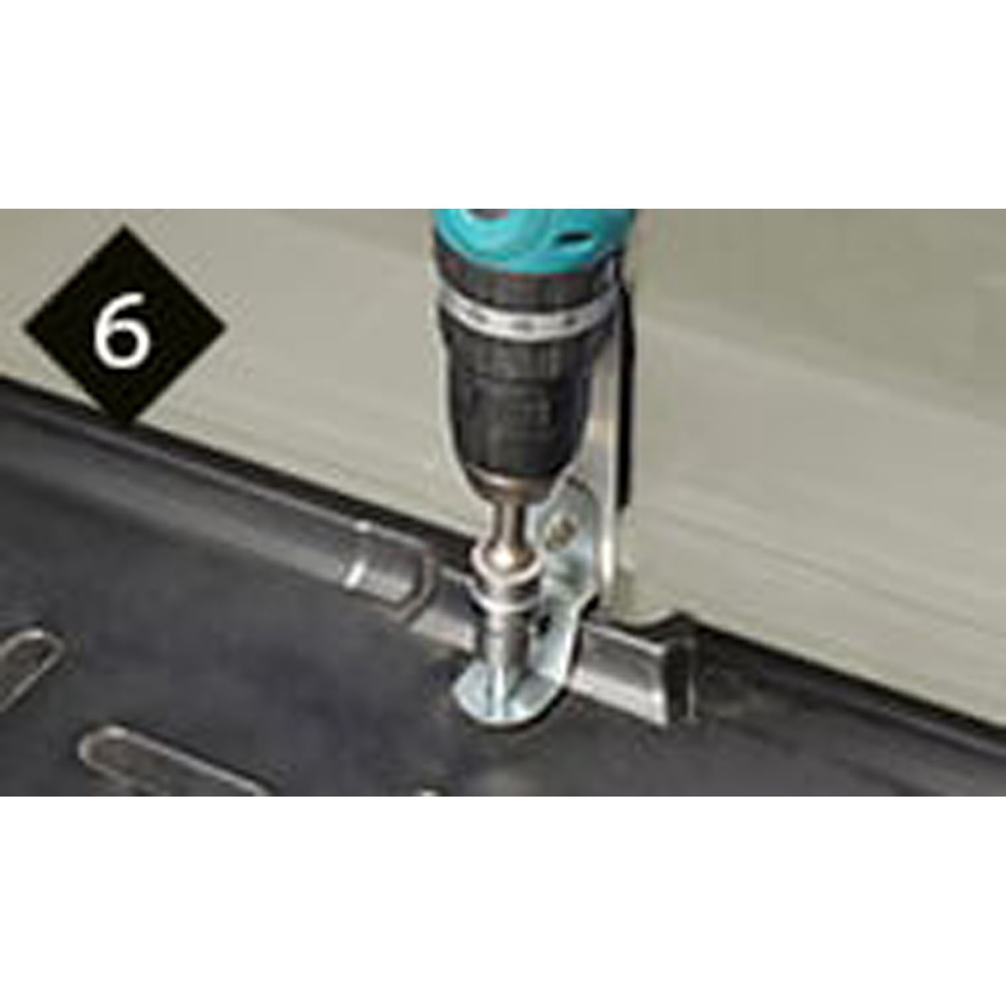 6' x 5' Palram Canopia Grey Skylight metal shed (1.85m x 1.54m)