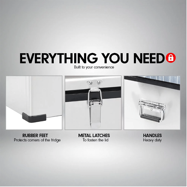 80L Portable Fridge Cooler Freezer Camping