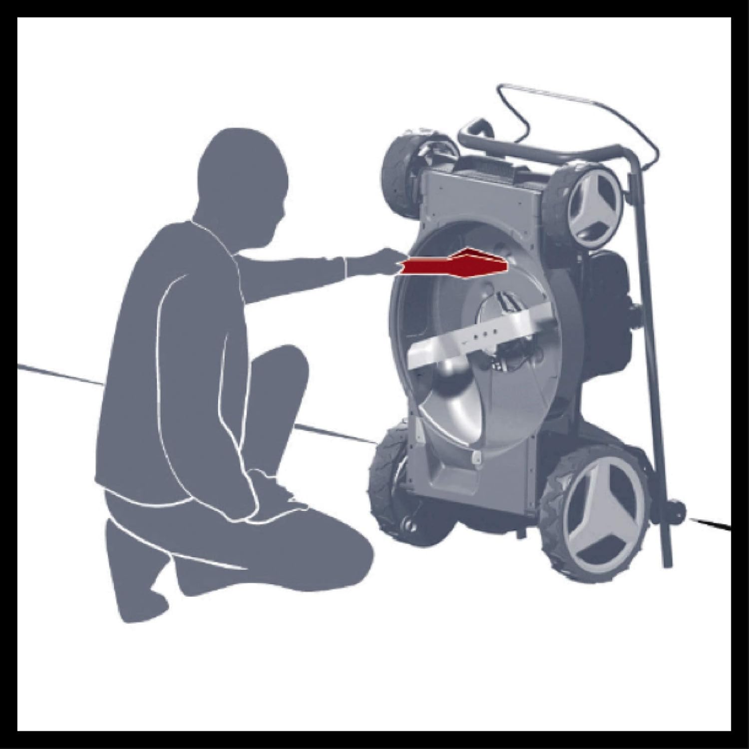 Einhell GC-PM 56 S HW Petrol Lawnmower, 3404860