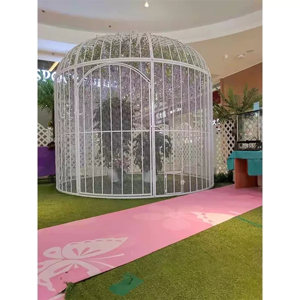 IRON DECORATIVE LARGE OUTDOOR BIRD CAGE