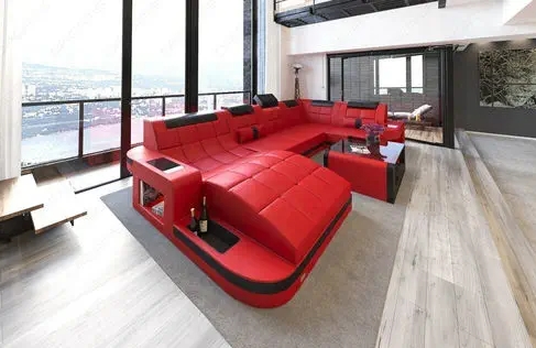 Corner power sofa JACKSONVILLE U