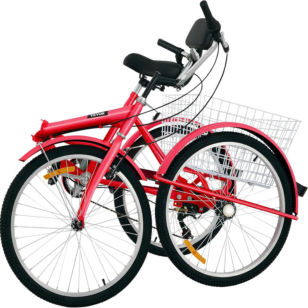 26 inch adult folding tricycle