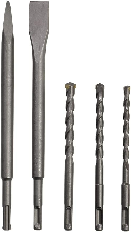 Einhell Power X-Change Cordless SDS Plus Hammer Drill With Battery And Charger - 2.2 Joule, 18V Brushless 4-in-1 Drill, Impact Drill, Screwdriver And Chisel - HEROCCO 18/20 Rotary Hammer Drill Set