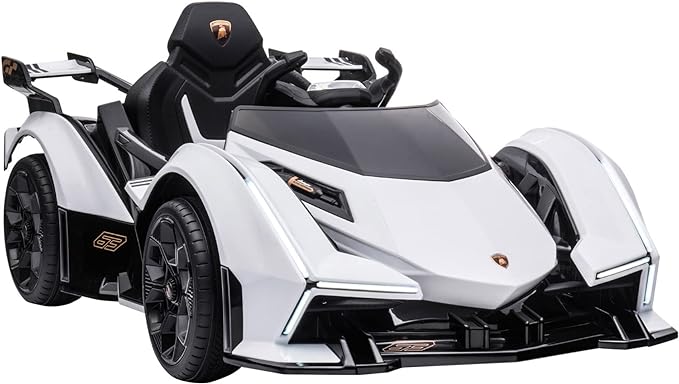 Aosom 12V Electric Ride-On Car, Licensed Lamborghini V12 Vision Gran Turismo Battery Powered genannt.