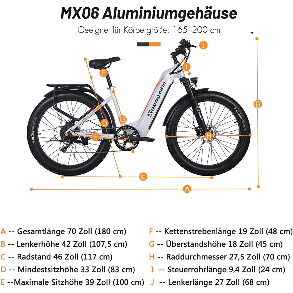Shengmilo MX06 26 Inch Electric Bike