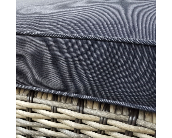 6PC High Back Modular Daybed Sofa Rattan Furniture Set - Natural DECO alfresco