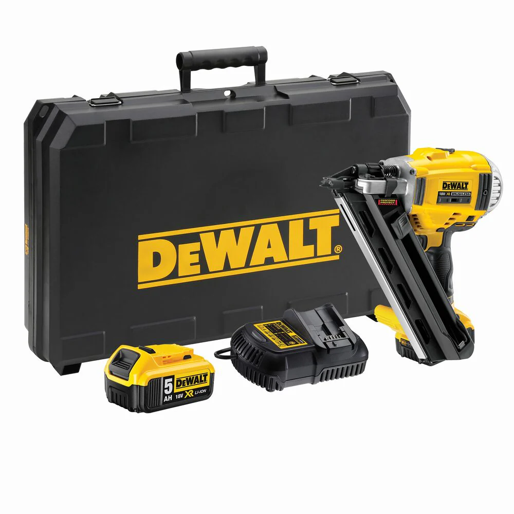2025 Akku-Nagler und -Tacker 18V/2x5Ah Zwei Geschwindigkeiten 90mm – DeWALT DCN692P2-QW