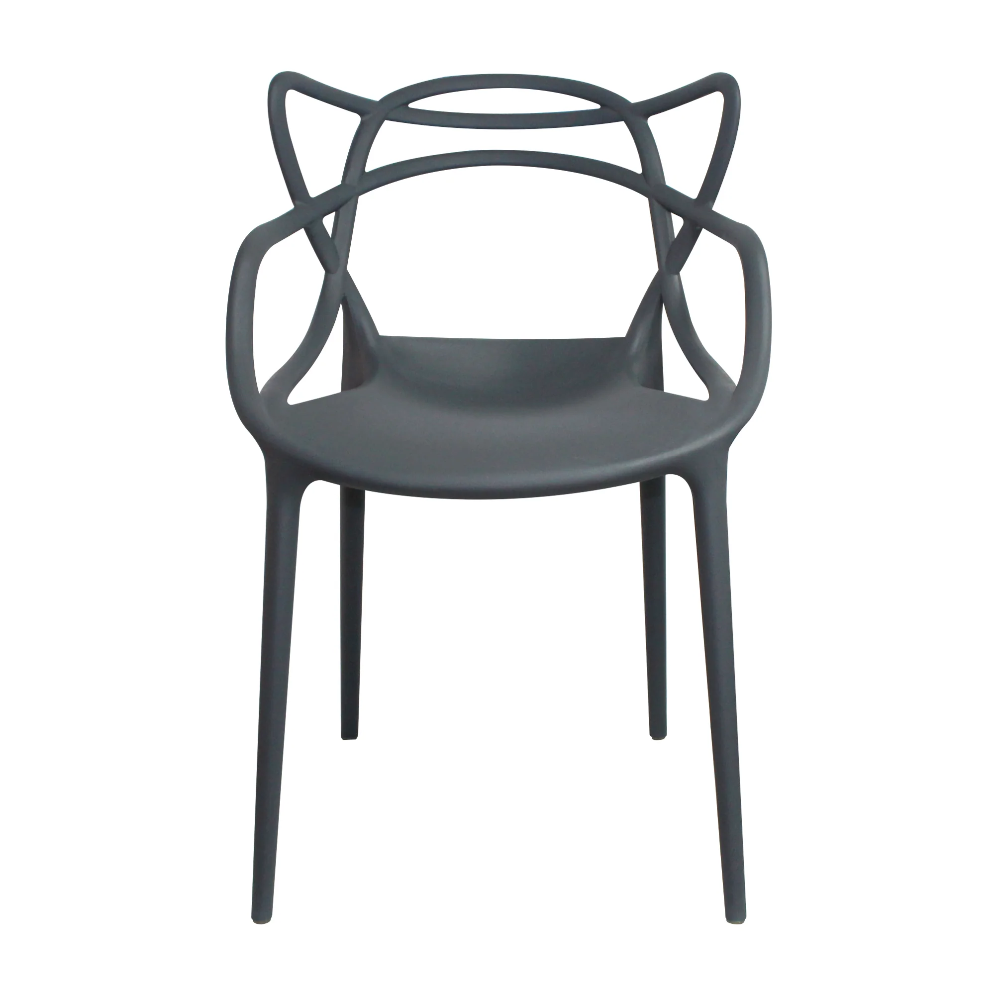 2025 Solna Outdoor-Stuhl 54 cm Europäisch Grau mit Armlehnen