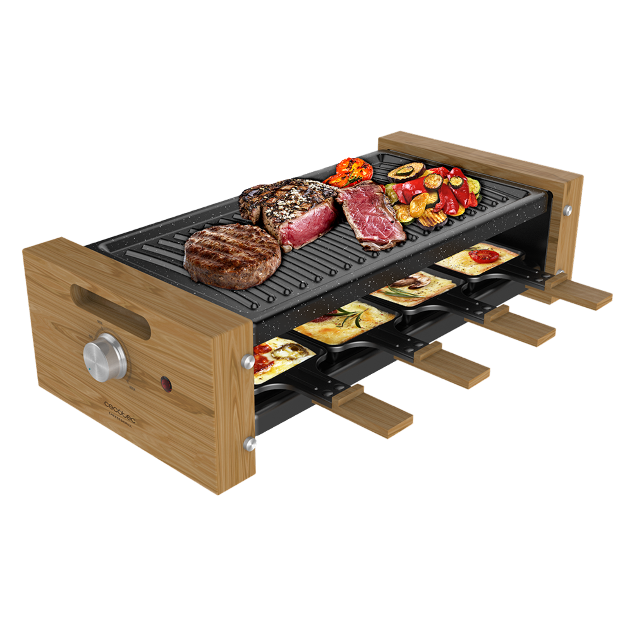 Cheese&Grill 8200 Wood Black