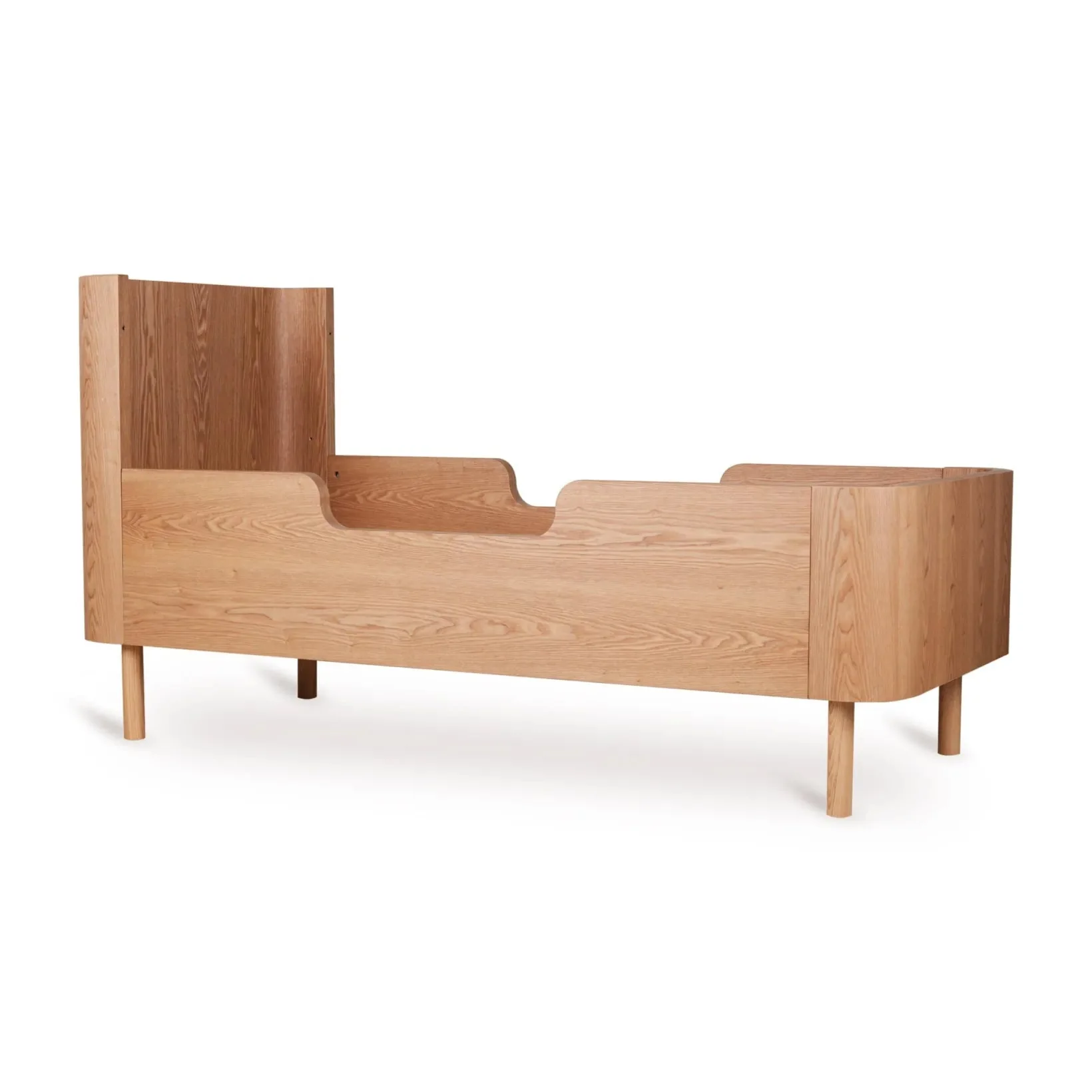 2025 Quax Hai No Ki Junior Kit – Junior-Bettverlängerung 170 x 70 cm | Bettverlängerung 140 x 70 cm | FSC-zertifizierte Esche und MDF | Inklusive Lattenrostverlängerung. Matratze nicht enthalten.