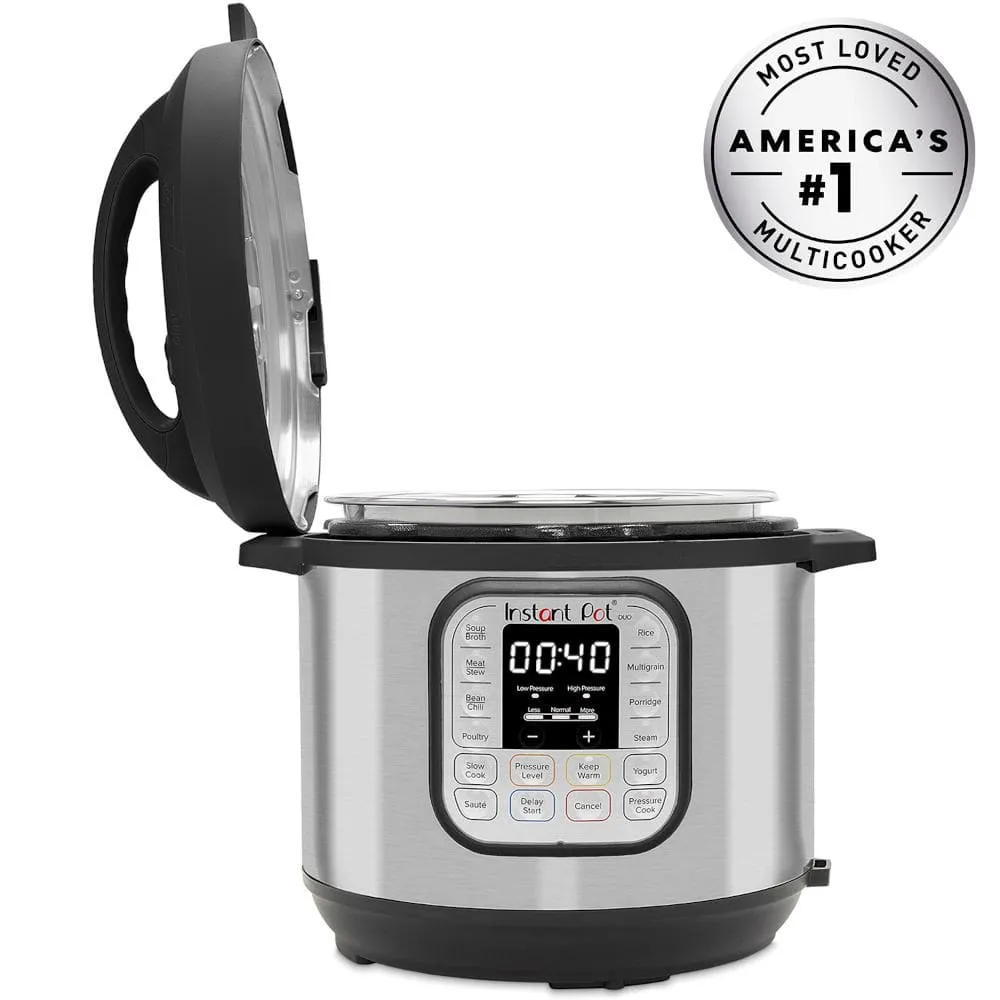 Instant Pot Duo Evo Plus 5,7 l – 10-in-1 Multifunktions-Elektrokocher aus Edelstahl (Modelljahr 2025)