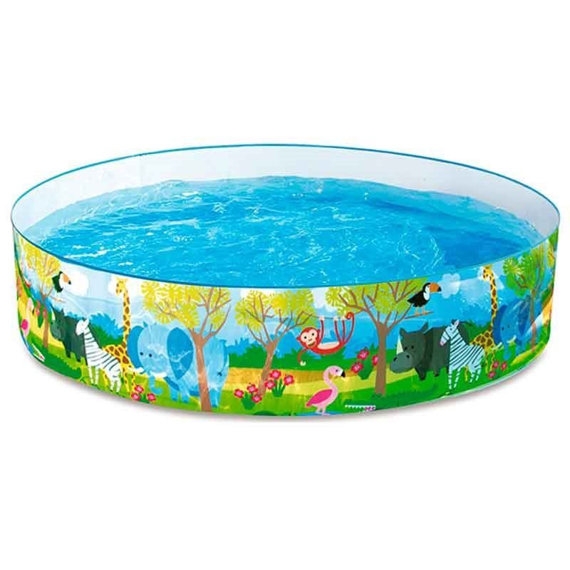 Aufblasbares Safari-Kinderbecken 600 l Ø183 x 38 cm