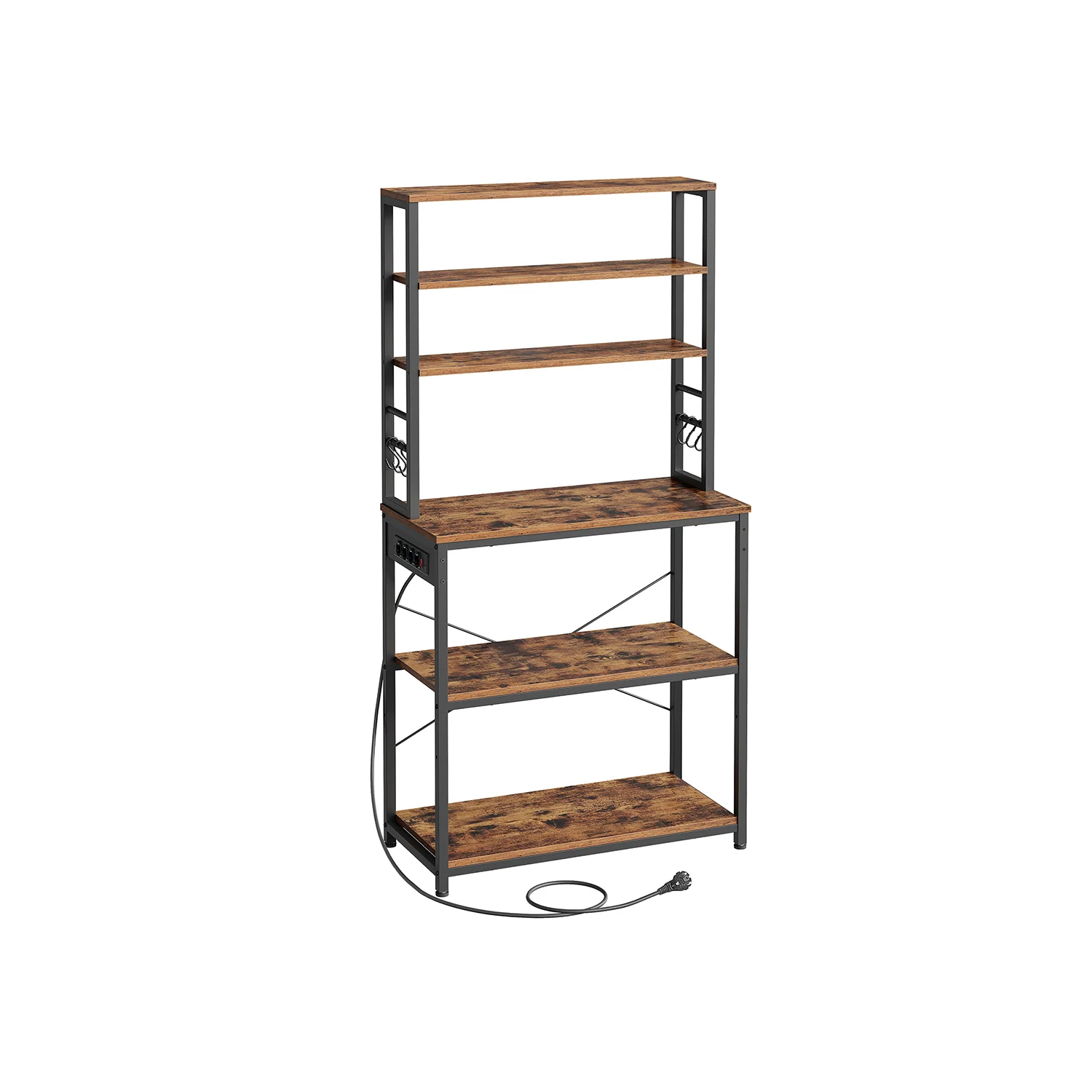 Küchenregal mit Steckdose