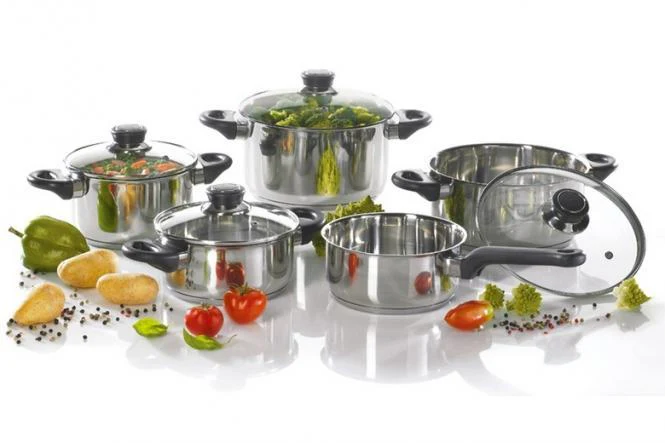 Apollo Edelstahl-Kochgeschirr-Set 2025. 5-teilig