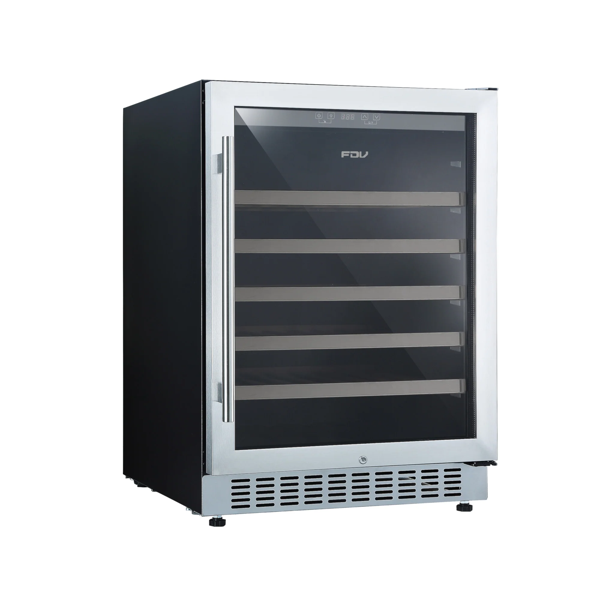 Weinkühlschrank 2025, 135 Liter, mit Schloss und digitaler Steuerung (FDV)