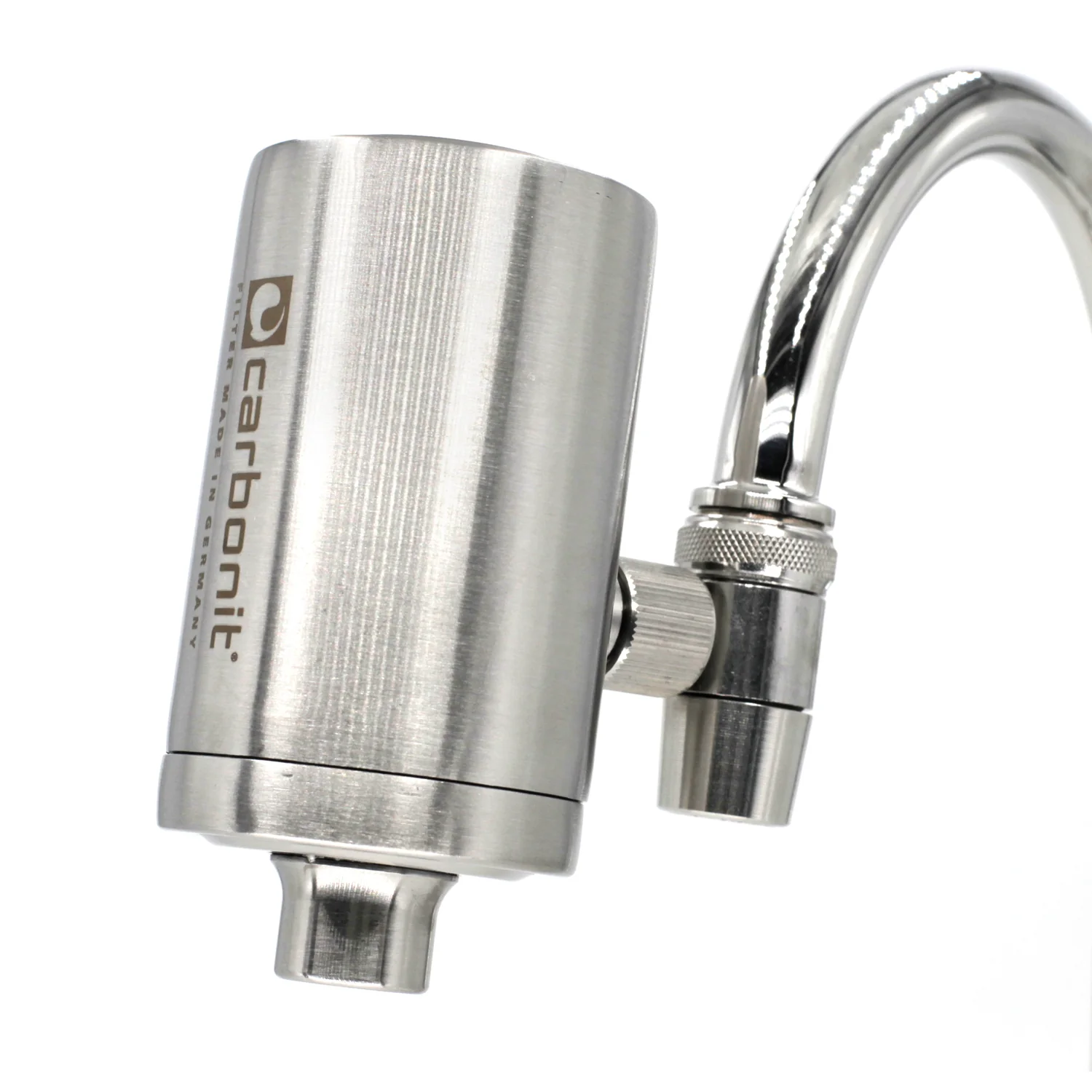 2025 Carbonit GO travel inox – Tragbarer Edelstahl-Wasserfilter für unterwegs