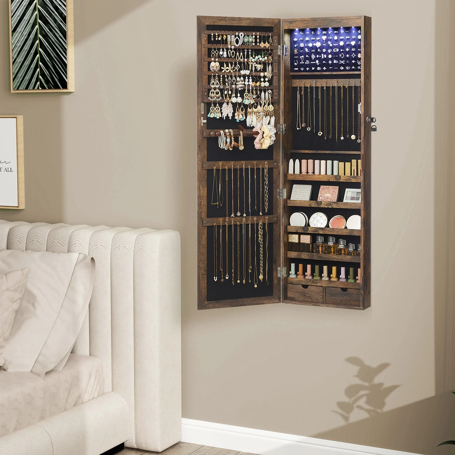 SONGMICS Schmuckschrank JJC93GY, Baujahr 2025