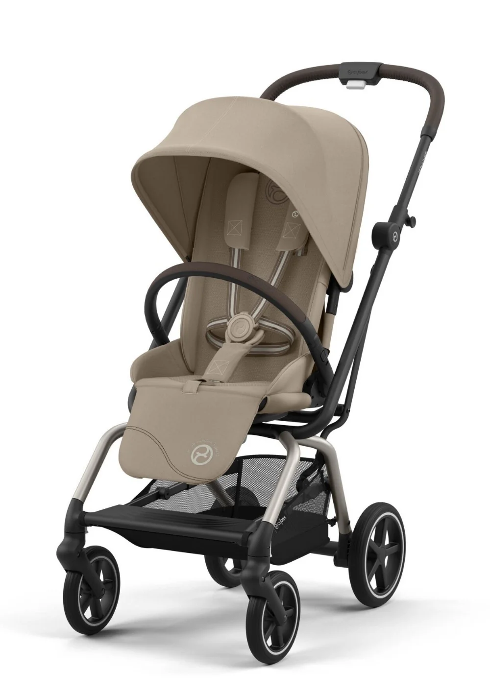 Eezy S Twist+2 Kinderwagen, Modelljahr 2025, Farbe: Taupe/Mandelbeige