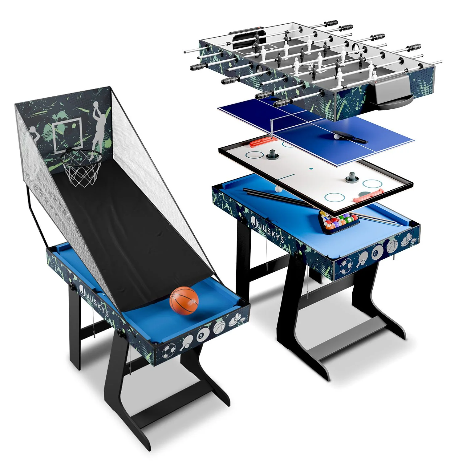 Ballzauber 5-in-1 Spieltisch 2025 – Garantierter sportlicher Spaß für aktive Kinder