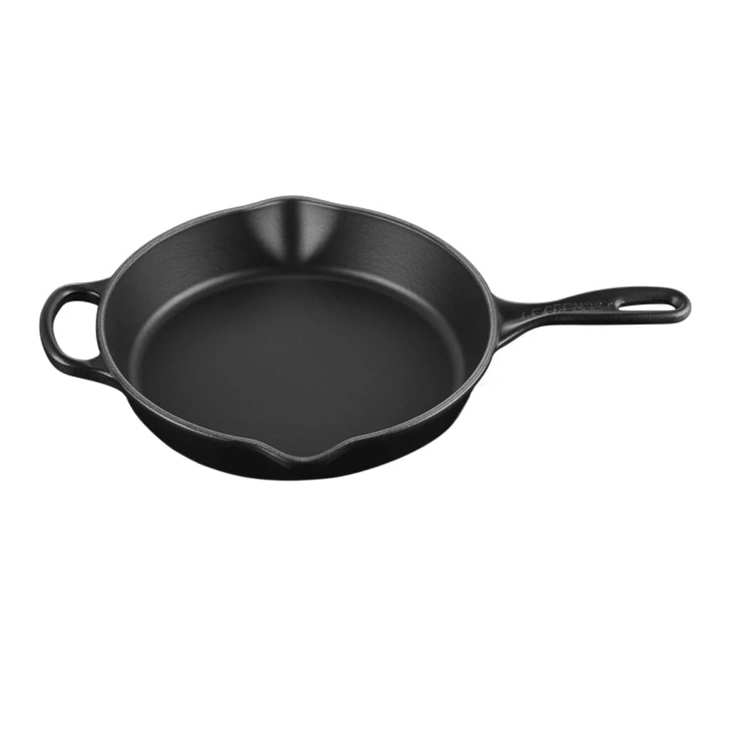 2025 Le Creuset – Signature Mattschwarz Hohe runde Bratpfanne 26 cm