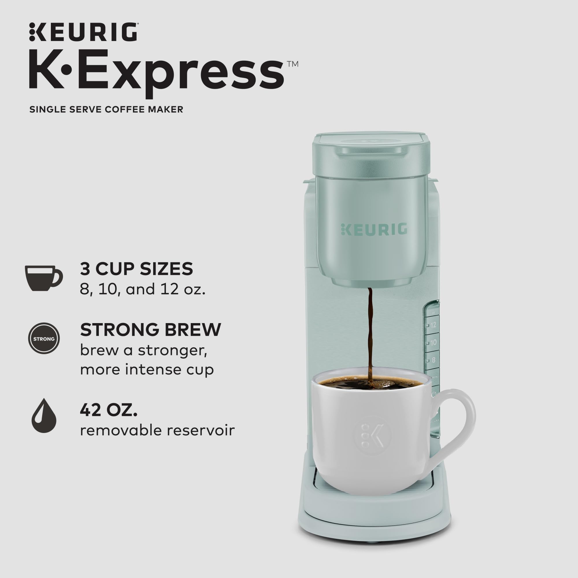 Keurig K Express Einzelportions-Kaffeemaschine (Modelljahr 2025)
