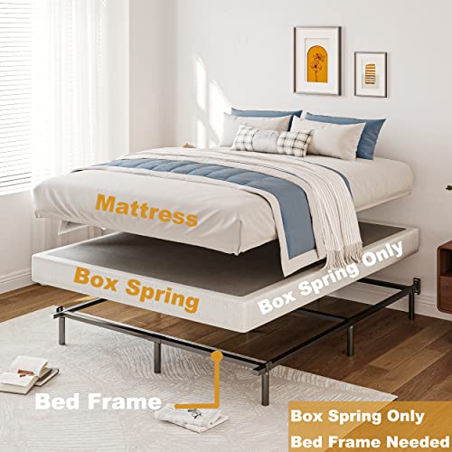 Aardhen King Boxspringbettgestell 2025, 23 cm hoch – Robustes Metallgestell