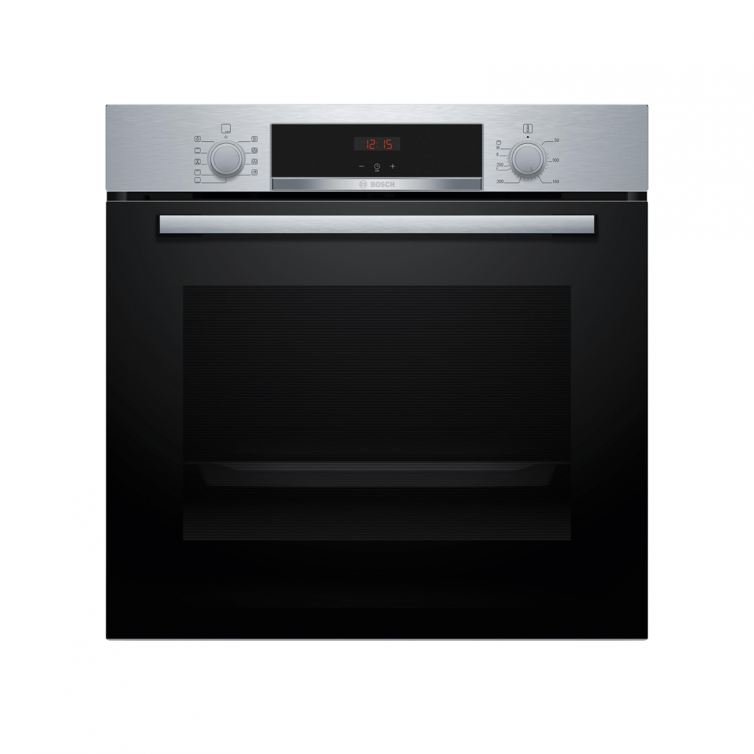 Bosch HBA514ES3 Multifunktionsbackofen, 3400 W, 71 l, Klapptür, 7 Kochfunktionen, Energieeffizienzklasse A+ – Edelstahl