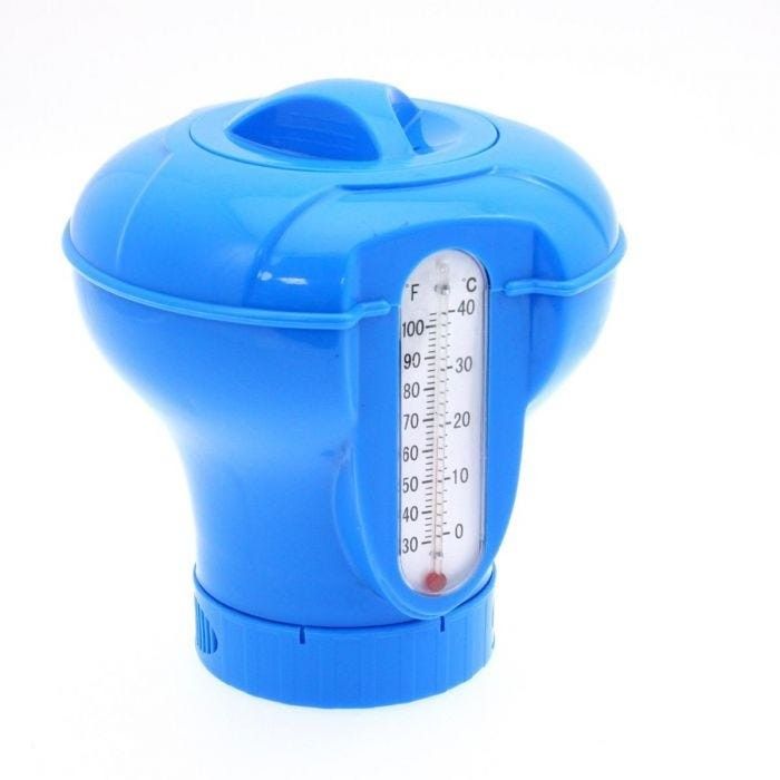 Chlor-Spender 18 x 18 mit Thermometer (für 200g Tabletten)