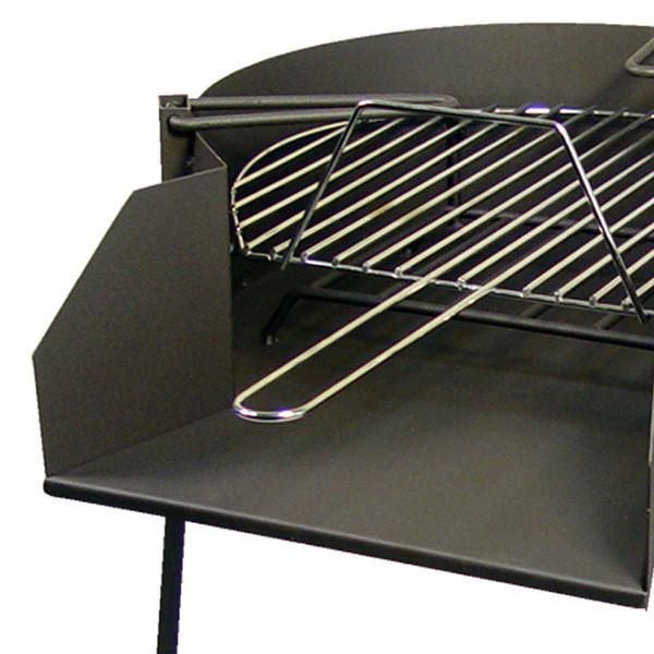 Runder Grill mit Paella-Ständer Ø60x75cm. 71582