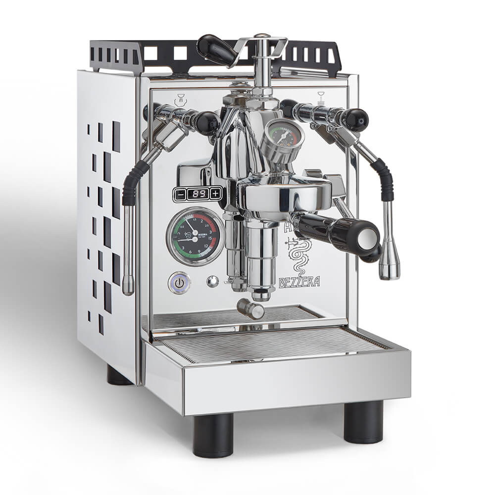 2025 Bezzera Aria TOP MN – Kaffeemaschine mit PID-Regelung – Schwarzchrom
