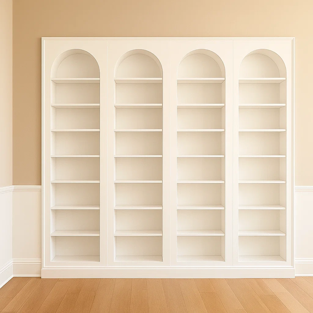 Bibliothèque verticale à 8 compartiments, en mélamine blanche, pour salon ou bureau, 74 × 35 × 180 cm - zzeTGhtxgerv