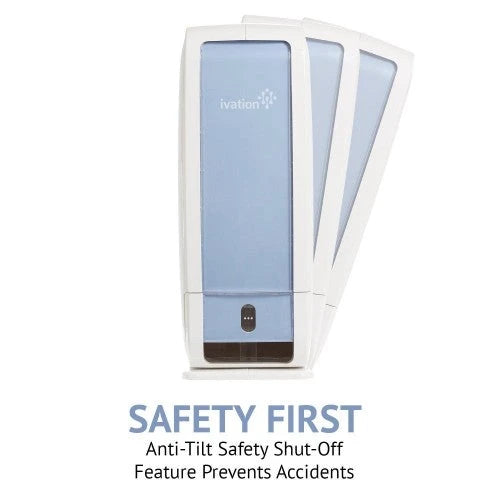 Ivation 13-Pint Kompakter und leiser Adsorptions-Luftentfeuchter für kleine Räume – mit Dauerablaufschlauch für enge Räume, Badezimmer, Dachboden, Kriechkeller und Schränke – für Räume bis zu 25 Quadratmeter (